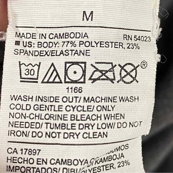 Old Navy High Rise Leggings with Go-Dry Sz Medium Gray Joggers - Picture 10 of 11